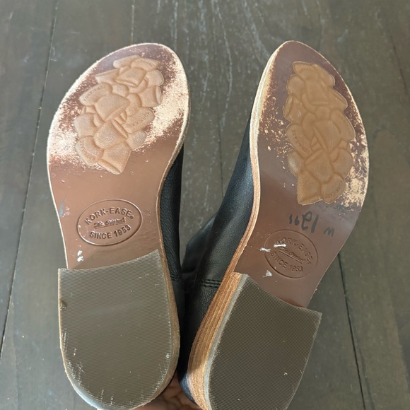 Kork-Ease Velma Black Leather Ankle Booties Boots Size 8 - Picture 10 of 10